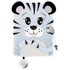 Dnevnik s ključem A5 96L My Little Friend Snow Tiger 7757