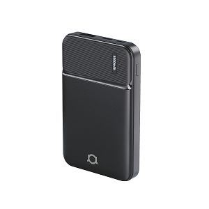 Powerbank Adda Collins PB-004-BK, 5000mAh, Micro i Type C ulazi, USB-A i Type C izlazi, 2A, crna