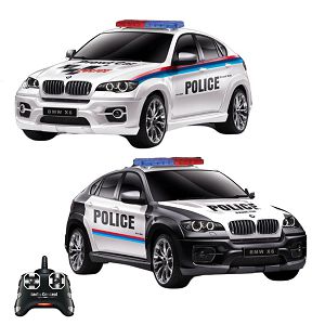 Auto na daljinsko upravljanje KAZOO 866-2404P, BMW X6, policijski, 1:24, više boja