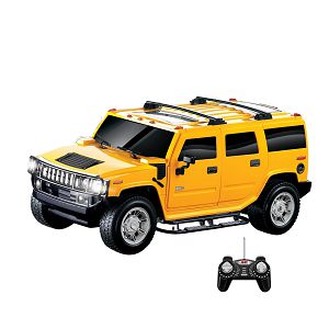 Auto na daljinsko upravljanje KAZOO 866-893HBH2, Hummer, 1:16, žuti