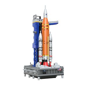 STEM KAZOO NASA Artemis SLS raketa C56049W, 1:460, 659 dijelova