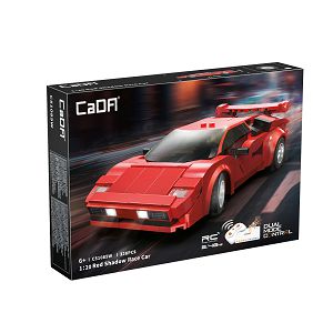 STEM Auto na daljinsko upravljanje KAZOO Lamborghini Countach C51085W, 1:20, 328 dijelova