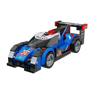 STEM Trkaći auto KAZOO Supersonic Star C55053W, plavi, 164 dijelova