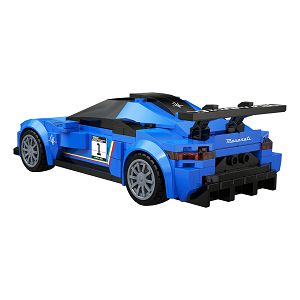 STEM Trkaći auto KAZOO Maserati MC20 GT2 C55031W, plavi, 1:24, 240 dijelova 