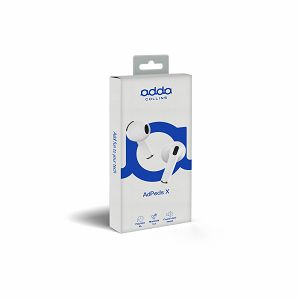 Slušalice Adda Collins TWS-009-WH, AdPods X TWS, bluetooth 5.3, bijele