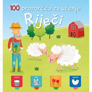 100 prozorčića za učenje: Riječi Lusio 301310