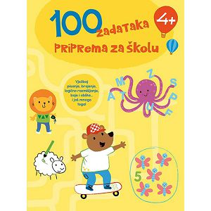 100 zadataka 4+ priprema za školu 301686