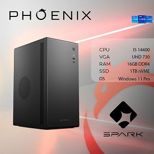 Računalo Phoenix SPARK Y-264 Intel i5 14400/16GB DDR4/NVME SSD 1TB/500W/Windows 11 PRO	