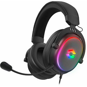 Slušalice Conux SPEEDLINK gaming headset, RGB, PC/PS5/PS4/Xbox SeriesX/S/Switch 2/Switch/OLED/Lite, crne