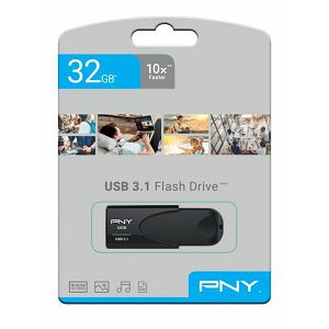 USB stick PNY Attaché 4, 32GB, USB3.1, crni