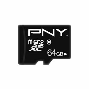 Memorijska kartica PNY MicroSDXC Performance Plus, 64GB, class 10, s adapterom