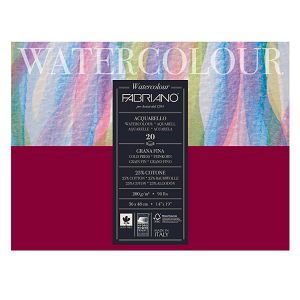 Blok Fabriano watercolor gf 36x48 200g 20L 72613648