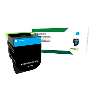 Toner Lexmark 80C8SK0 black 2.5k