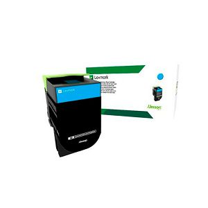 Toner Lexmark 80C8SC0 cyan 2k