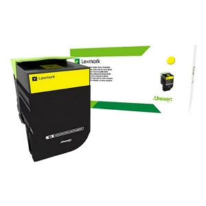 Toner Lexmark 70C8HYE yellow 3k