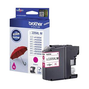 Tinta Brother LC225XLM magenta 1.2k