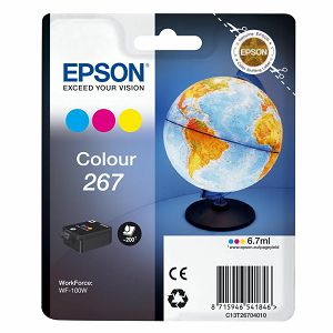 Tinta Epson T267 WF-100W colour 6,7ml