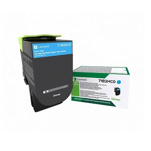 Toner Lexmark 71B2HC0 cyan 3.5k