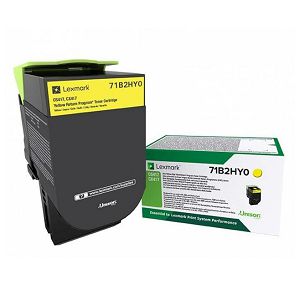 Toner Lexmark 71B2HY0 yellow 3.5k