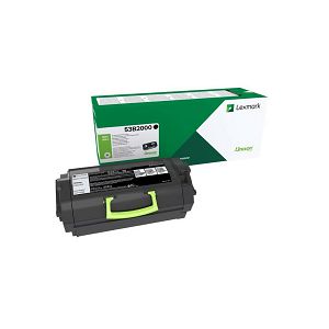 Toner Lexmark 53B2000 black 11k