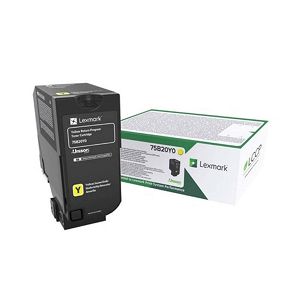Toner Lexmark 75B20Y0 yellow 10k
