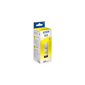 Tinta Epson 103 T00S4 L3150 yellow ecotank C13T00S44A 65ml