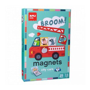 Društvena igra Apli magnets gradski automobili 16863 APLI_KOM