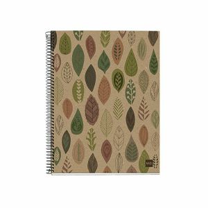 Kolegij blok Miquelrius A4 80g 120L spiralni čista Recycled cardboard ecoleaves MR2012 MIQ_KOM