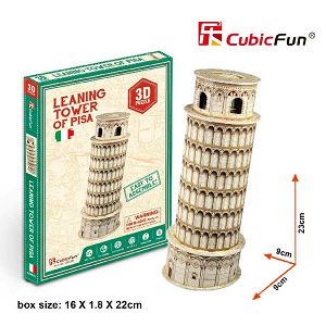 Slagalica 3D Cubicfun Kosi toranj u Pisi CBF230081 +3 IGR_KOM