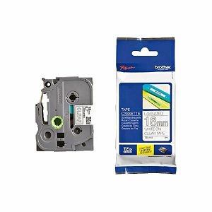 Vrpca Brother p-touch TZE145 18mm white/clear