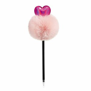 Kemijske olovka Miquelrius Pom pom srce Back2Fun Negro MR11807