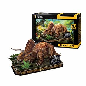 Slagalica 3D Cubicfun dinosaur Triceratops CBF210526 +8 IGR_KOM