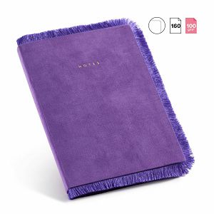 Notes Miquelrius A5 vintage lily lilac čist 160L 100g MR8182