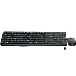 Tipkovnica + Miš Logitech MK235 Wireless Desktop, bežicna, siva 920-007931
