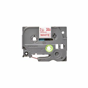 Vrpca Brother p-touch TZE222 9mm red/white
