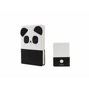 Notes iTotal plišani A5 Pandastic panda XL2052E