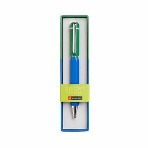 Kemijska olovka Miquelrius u etuiju Writing supplies plava zelena metalik MR11965