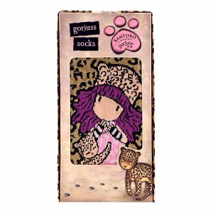 Čarape u poklon kutiji Gorjuss Purrrrrfect love Wild collection 1101GJ04 (D)