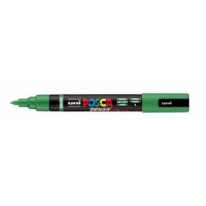 Marker Uni pc-5br brush Posca zeleni