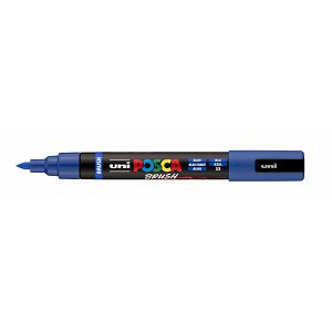 Marker Uni pc-5br brush Posca plavi