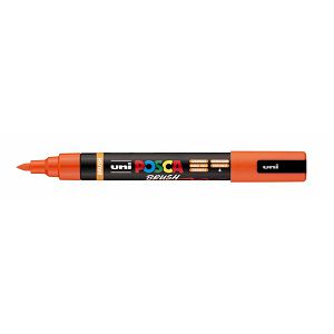 Marker Uni pc-5br brush Posca narančasti