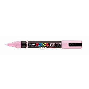 Marker Uni pc-5br brush Posca svijetlo rozi