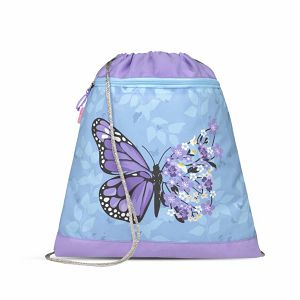 Vrećica za papuče Belmil purple blue butterfly lila 336-91/350