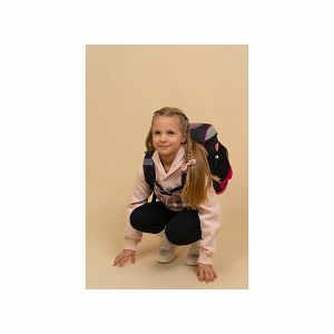 Torba školska Belmil mini-fit dark pinky 405-33/AG/1