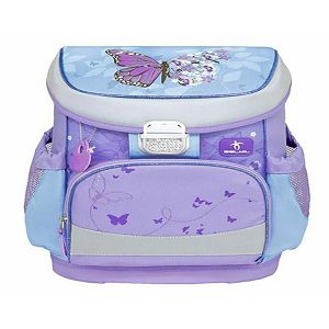 Torba školska Belmil mini-fit purple blue butterfly 405-33/AG/8