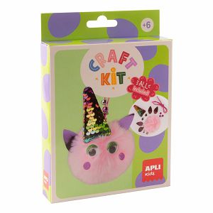 Privjesak za ključeve Apli craft kit jednorog 19878