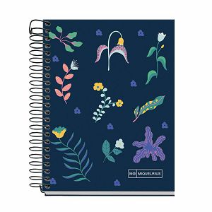 Kolegij blok Miquelrius A6 70g 120L spiralni kocke jungle MR4344