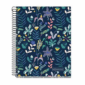 Kolegij blok Miquelrius A5 70g 120L spiralni kocke jungle MR4342
