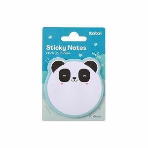 Blok samoljepivi iTotal 7x7,8cm Panda XL3107