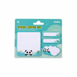 Blok samoljepivi iTotal Panda 4 dimenzije XL3113